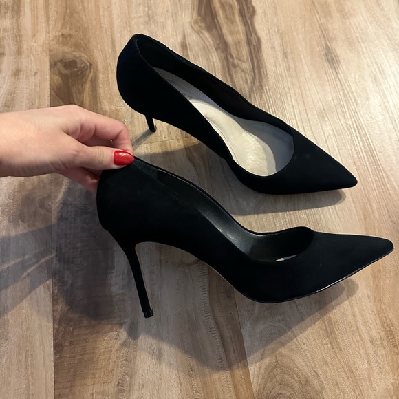 SCHUTZ SUEDE STILETTO PUMPS - Picture 3 of 4